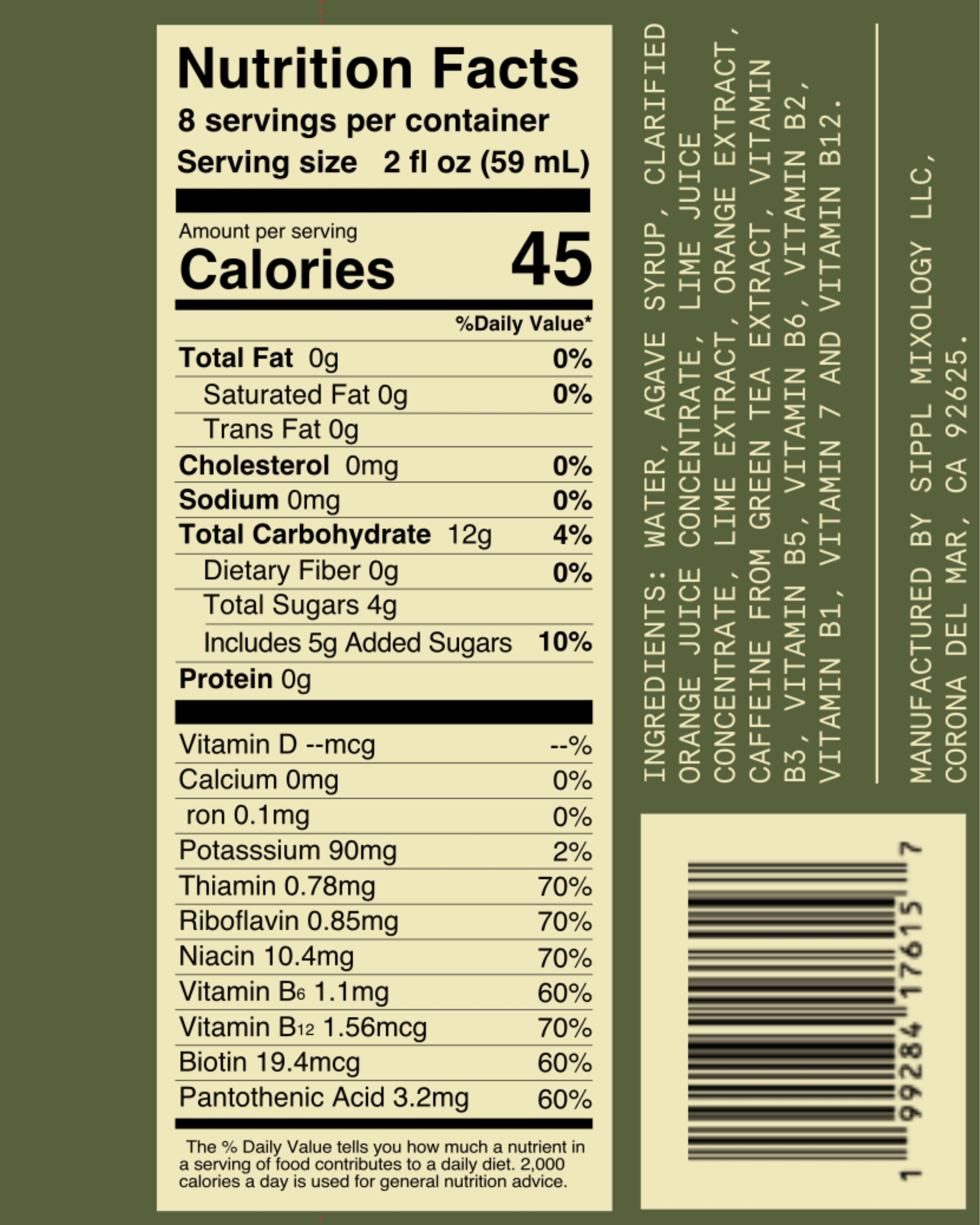 Skinny Margarita Mix